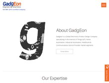 Tablet Screenshot of gadgeon.com
